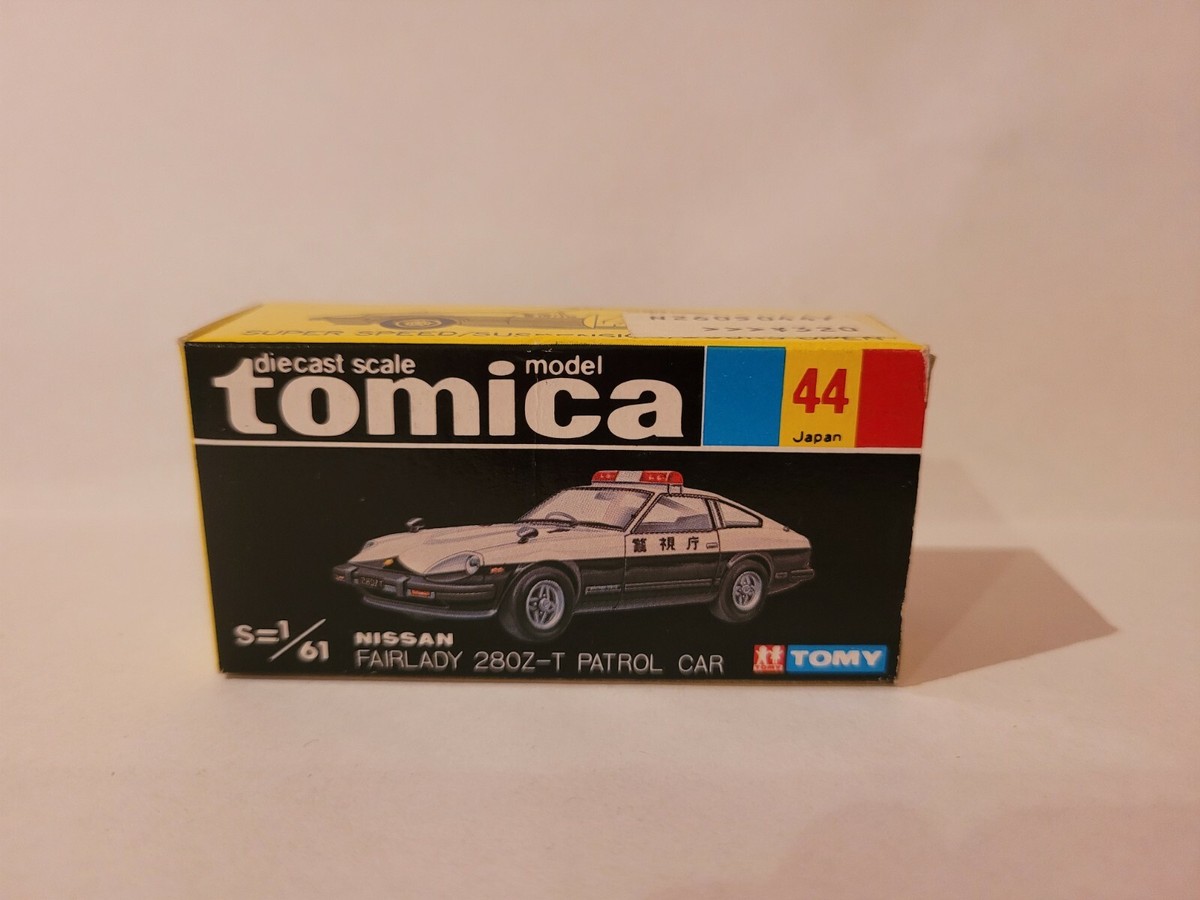 TOMICA 44 - NISSAN FAIRLADY 280Z-T PATROL CAR [WHITE] VHTF MINT