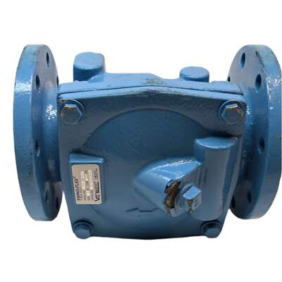 VAL-MATIC SWING FLEX CHECK VALVE SWING INLINE VALVE BODY 4 IN PIPE SIZE FLANGE X