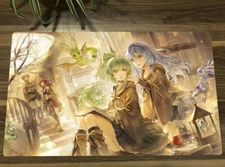 WVICM Playmat Wynn the Wind Charmer & Eria TCG CCG Pad Card Game Mat Mousepad