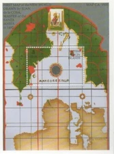 BVI 1992 - Christopher Columbus Maps - Souvenir Stamp Sheet - Scott #756 - MNH