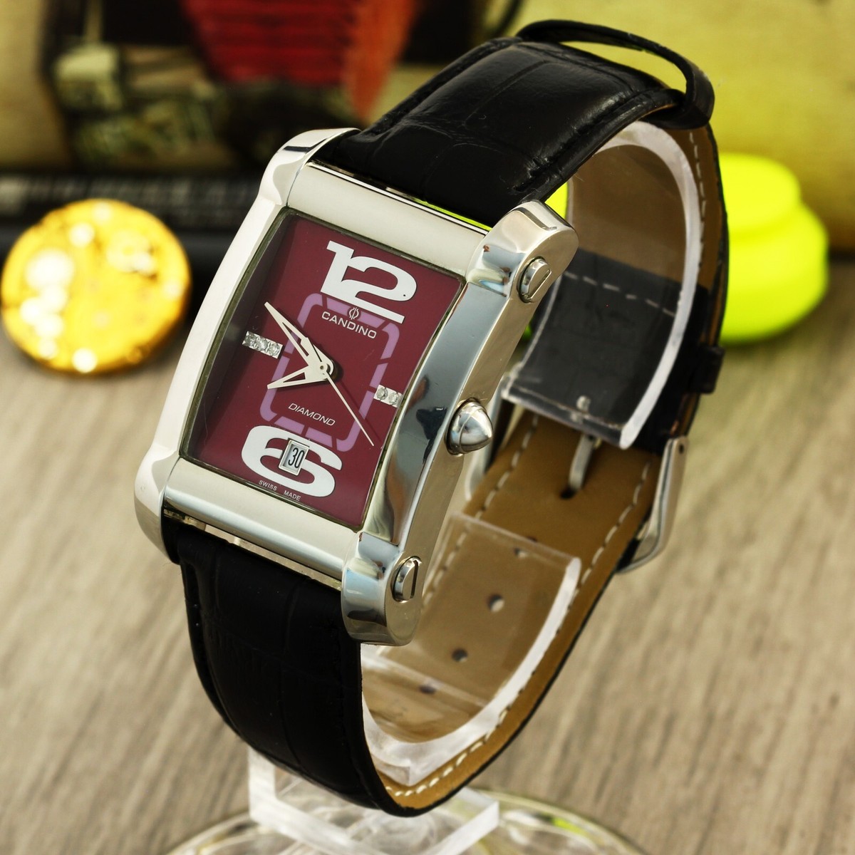 Candino Diamond C4283 quartz unisex Swiss stainless steel