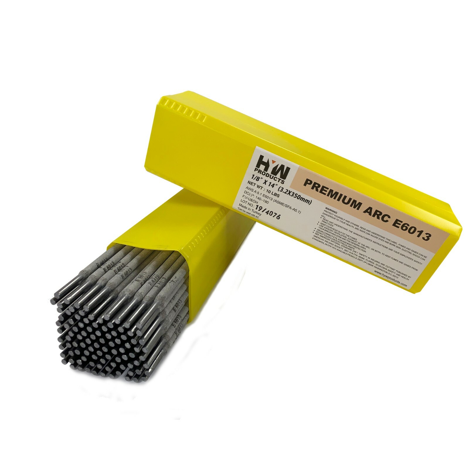 E6013 1/8" Premium Arc Welding Rods Carbon Steel Electrode 10 lb Box eBay