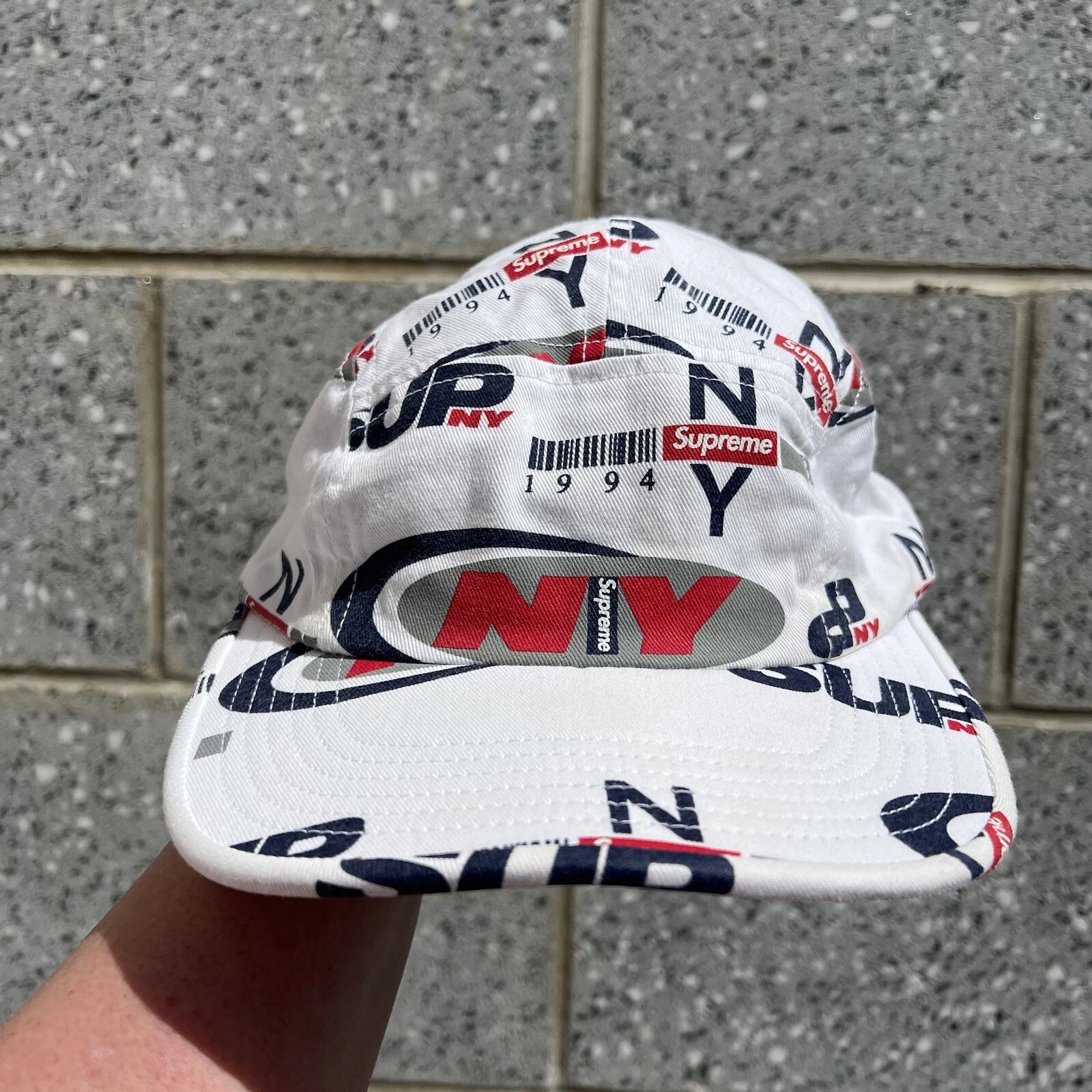 Chapeau de camp Supreme Sup NY 94 5 panneaux
