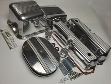 65-82 Sbf 260 289 302 Oil Pan Ball Milled Tall Valve Covers12air Cleaner Kit