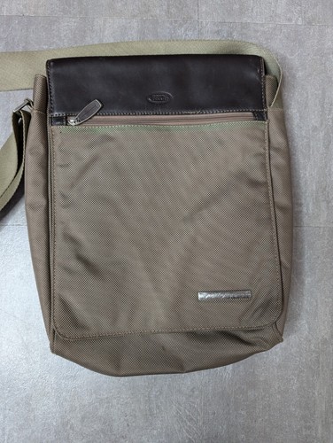 BRIC'S Bag PININFARINA Messenger Shoulder Olive Green Brown Bag Strap - Picture 2 of 8