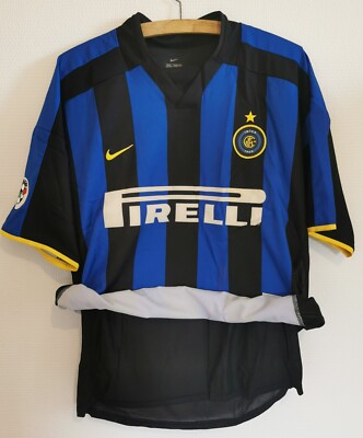 INTER MILAN Player Issue jersey 2002/03 #13 F. CANNAVARO calcio