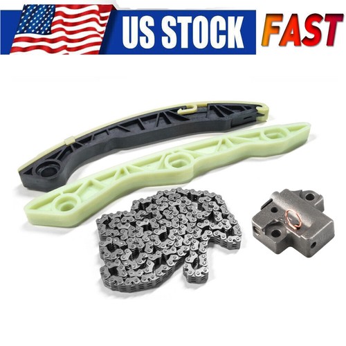 4xEngine Timing Chain Kit 1140A073 For 2008-2015 Mitsubish Lancer EVO X MN183894