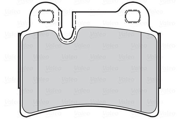 Plaquettes de frein à disque Valeo 302284 à haute friction