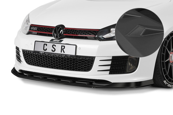 Csr Cup-Spoilerlippe Abs Lackierfreundlich Mit Abe FüR Vw Golf 6 Gti Edition 35-image