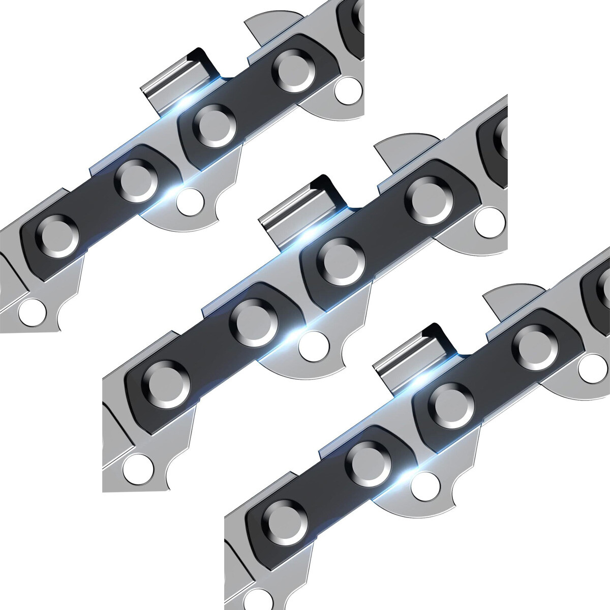 6Packs 6Inch Chainsaw Chain Replacement 043"" Gauge,1/4"" LP Pitch,36 Drive Links