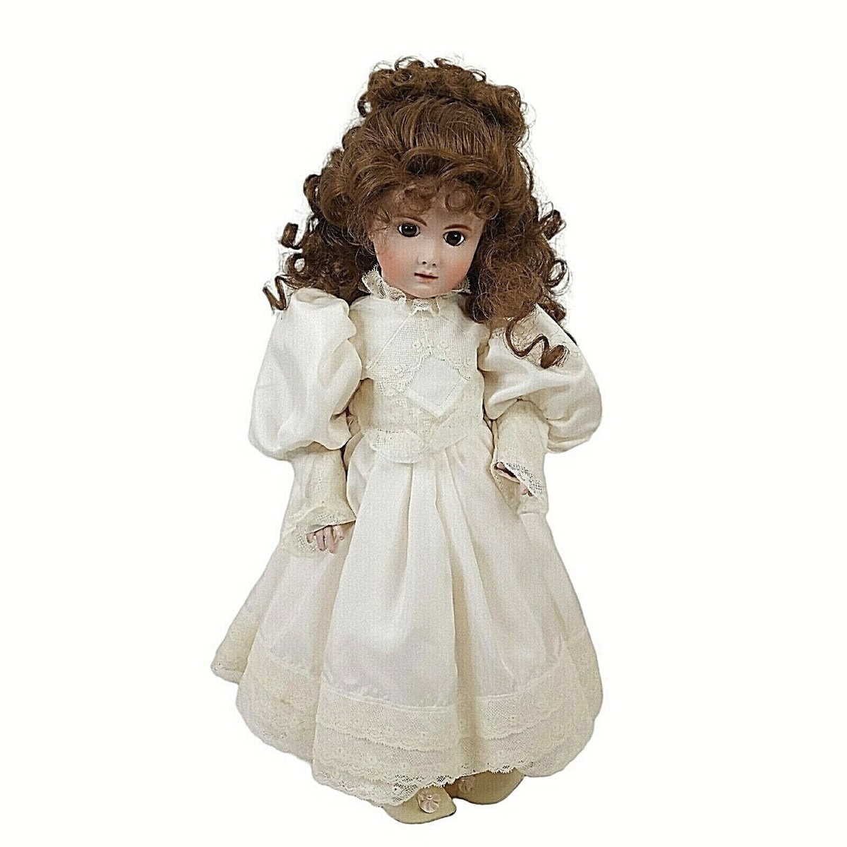Vintage Bisque Bebe Repro Doll Andre Thuillier A9T Artist Colton