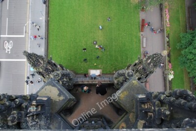 Foto 6x4 Scott Monument Edinburgh A long way down. Es ist auch ein langer Weg c2010
