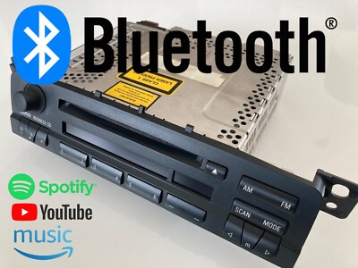 BMW BLUETOOTH BUSINESS CD RADIO E46 M3 3er ALPINE CD53 . Display NEU!