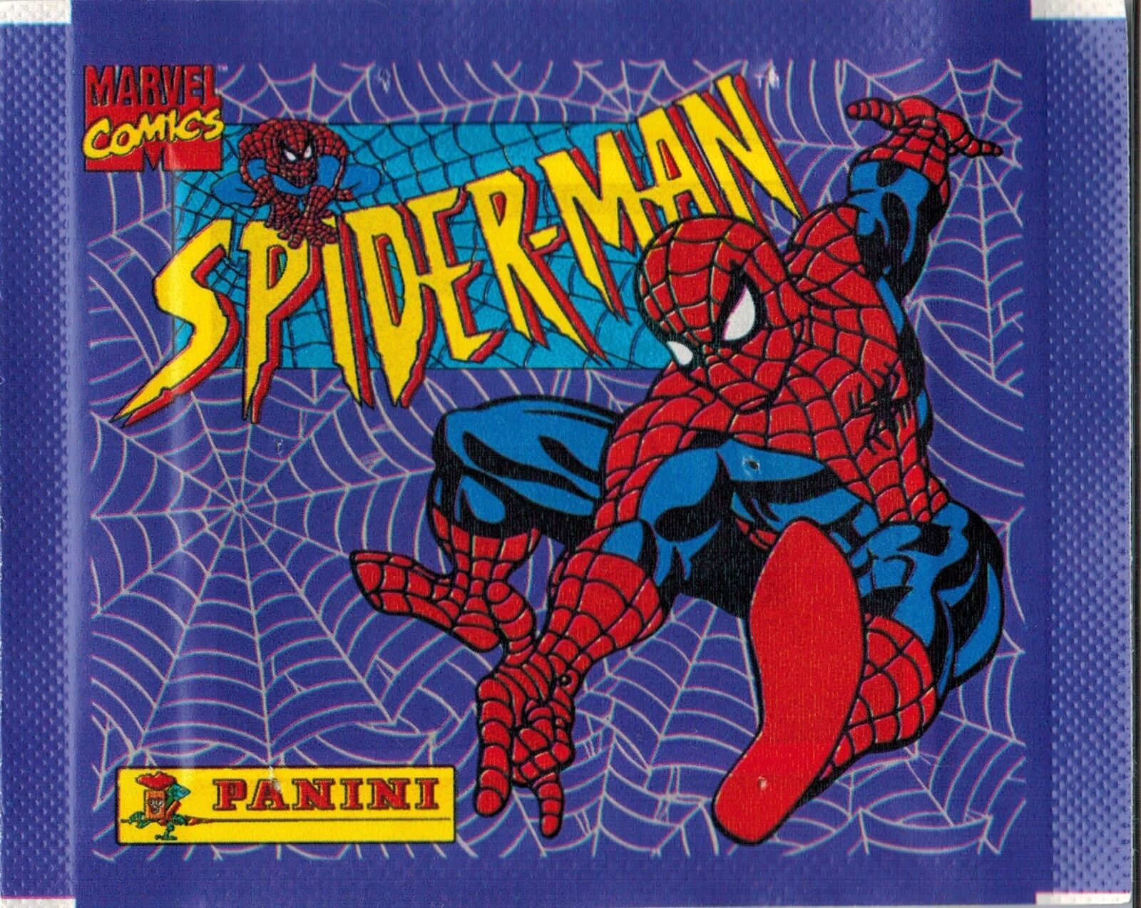 Italy 1995 Panini Spiderman Marvel Comics sticker pack