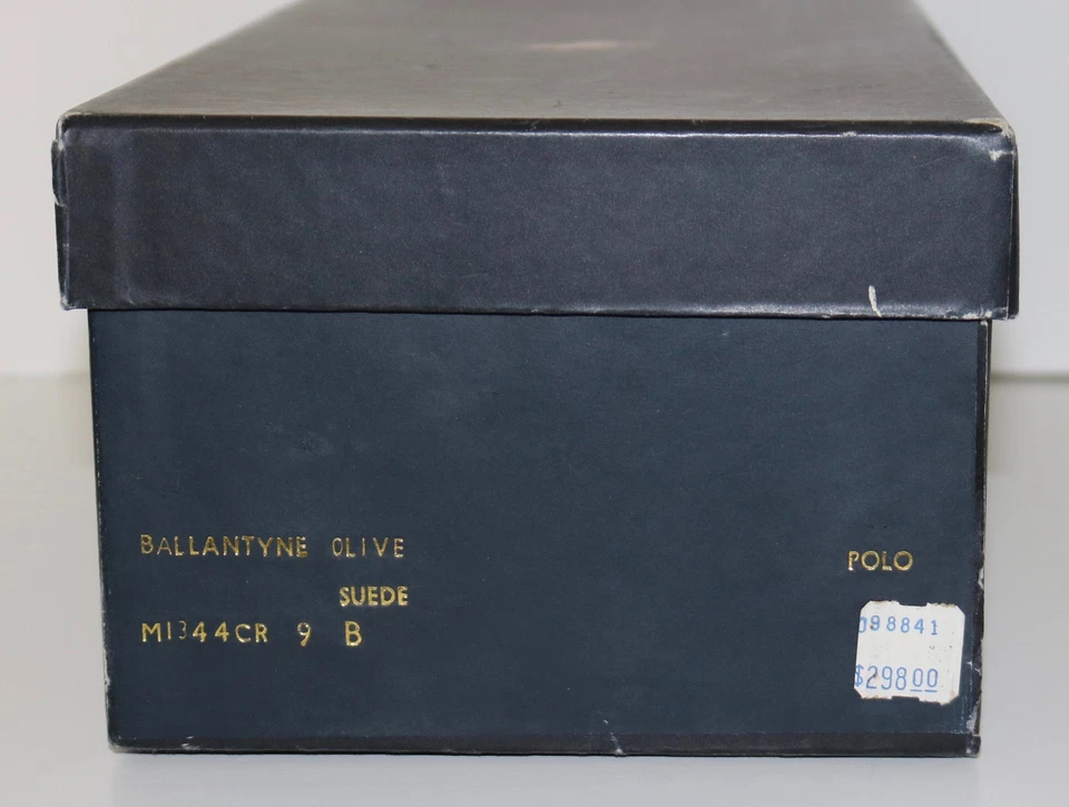 Polo Ralph Lauren Ballantyne gamuza espectador punta ala zapatos 9 B VER MEDIDAS Foto 2 de 4