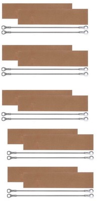 10 Heating Elements 3 mm +10 PTFI Sheets) For Impulse Sealer 12'' /300mm PFS300
