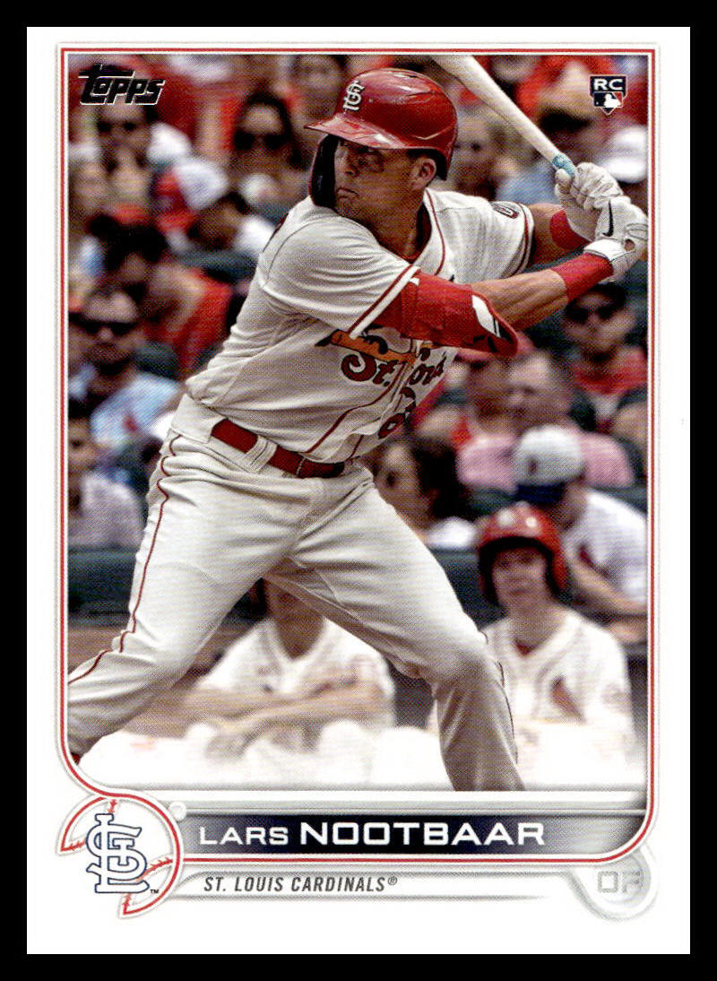 2022 Topps Lars Nootbaar  RC 58 St. Louis Cardinals