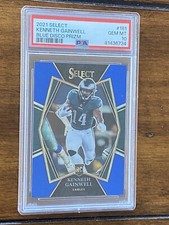 2021 Select Kenneth Gainwell Blue Disco /25 Psa 10