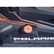 Gas Cap Orange Billet Aluminium USA 2008-Up Polaris RZR 2016-Up Polaris General
