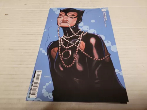 Catwoman # 51 Cover 2 (2023, DC) 1st Print Joshua Sway Swaby Card Stock Variant