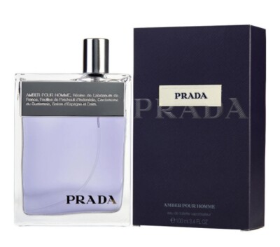 Prada Amber Pour Homme 100 ml Eau de Toilette Spray NEU OVP
