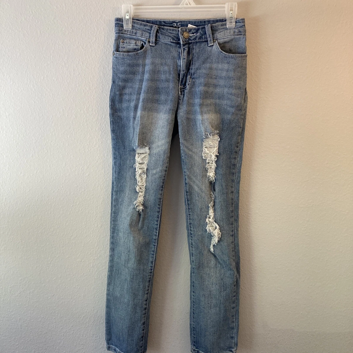Versace hotsell ripped jeans