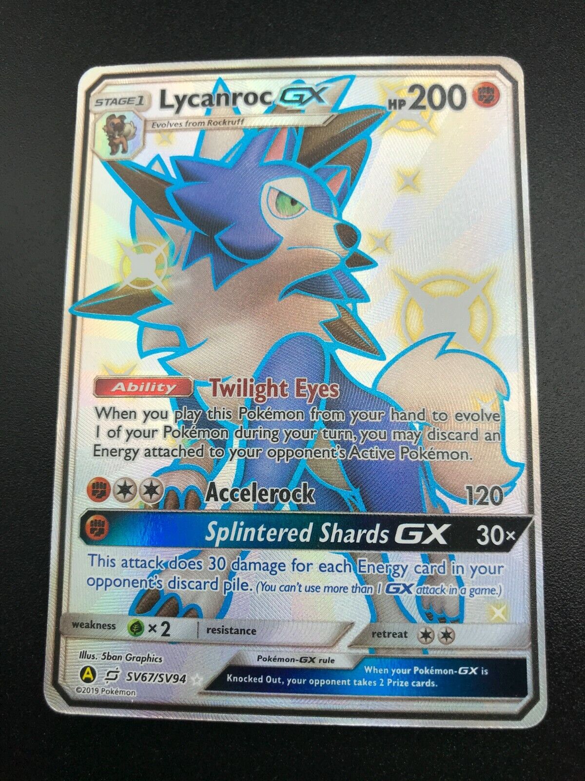 Lycanroc-GX · Team Up (TEU) #SV67 ‹ PkmnCards