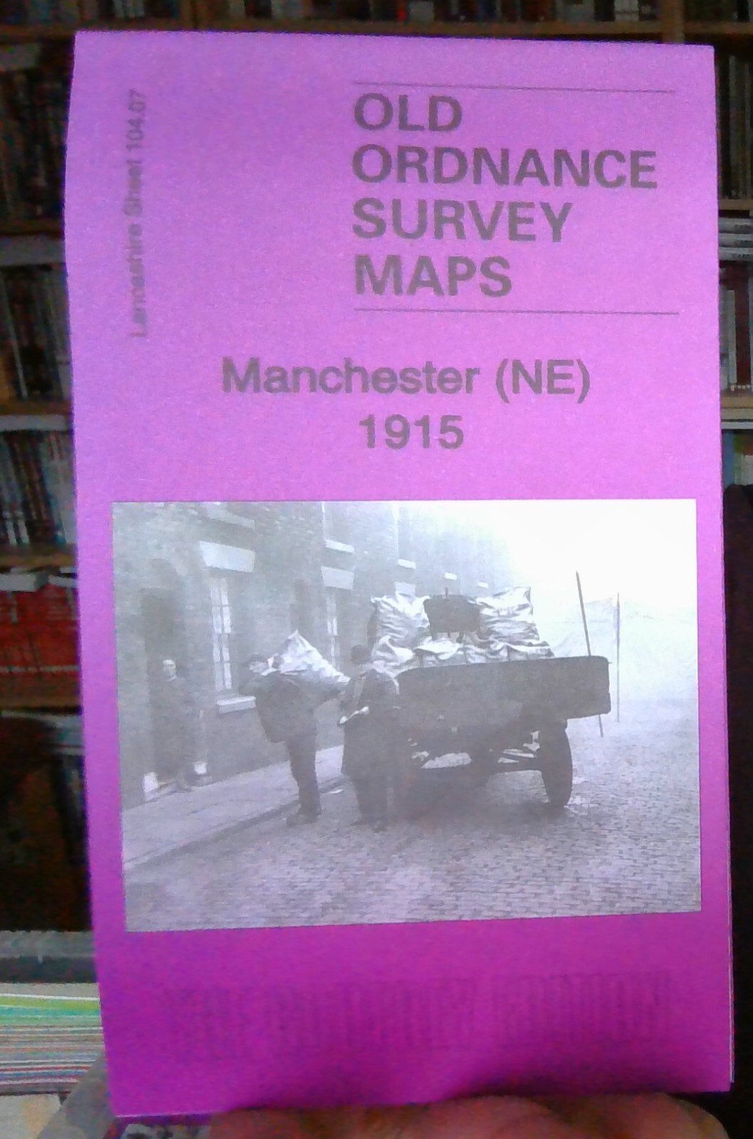 MAP OF Manchester (NE) 1915: Lancashire Sheet 104.07b by Chris Makepeace NEW