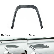 For Chevrolet Sonic 2012-16 Carbon Fiber Dashboard Storage Box Panel Cover Trim