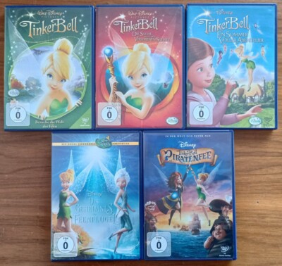 Disney's TinkerBell Collection - alle 5 Tinkerbell-Abenteuer in einer Box