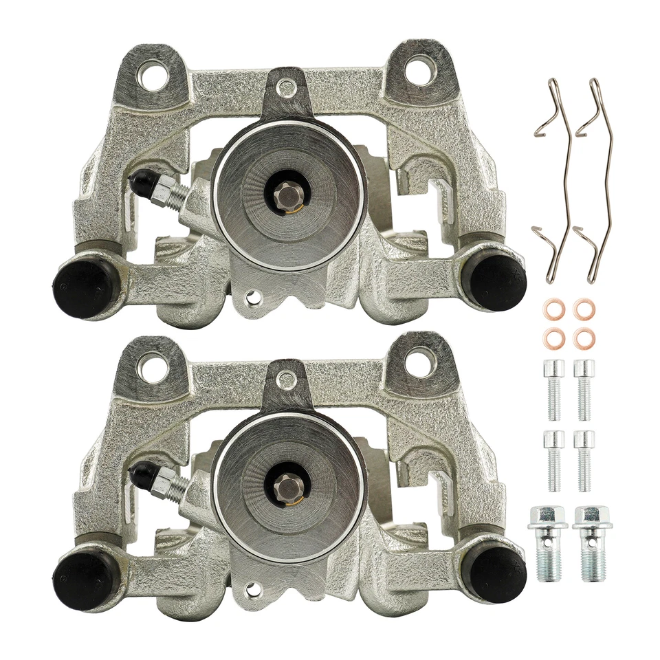 Par de pinzas de freno traseras izquierda derecha para Ford Fusion 2013-2020 Lincoln Continental MKZ Foto 3 de 4