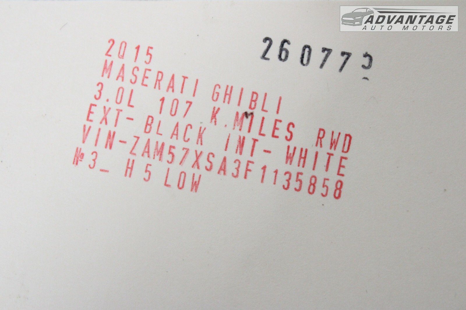 2014-2020 MASERATI GHIBLI 3.0L RWD EXHAUST CENTER MUFFLER RESONATOR HANGER OEM