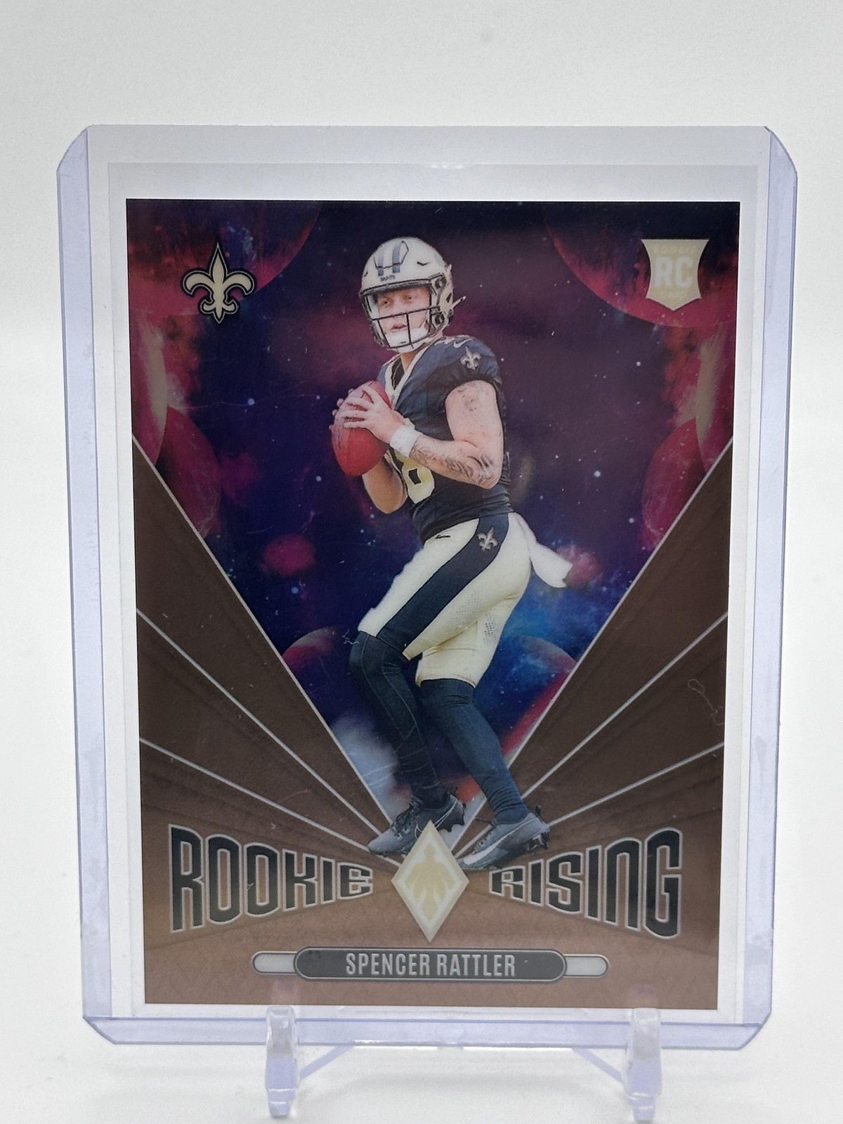 2024 Panini Phoenix #RR-SRR Spencer Rattler Rookie Rising Bronze #/75
