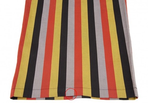 Jean-Paul GAULTIER FEMME Stretch Cotton Stripe Skirt Size 40(K-116183) - Picture 7 of 12