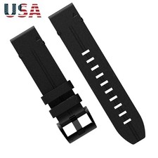 20/22/26mm Leather Watchband Strap Quick Wristband For Garmin Fenix 7X 7 6X 6 G