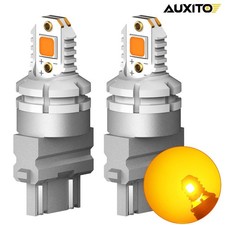 Pair 3156 Auxito Amber 3157 Led Turn Signal Light Bulbs Anti Hyper Flash Canbus