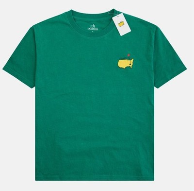 MASTERS 2026 Tシャツ グリーン MD 2026 Masters Authentic Green Gnome Caddie Shirt Augusta National