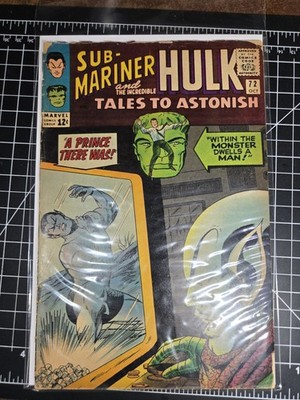 Tales to Astonish #72  Colan Kirby Sub-Mariner Krang Lady Dorma Hulk Leader