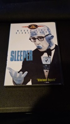 SLEEPER - WOODY ALLEN - DIANE KEATON - USED DVD MOVIE