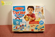 Melissa  Doug Examine and Treat Pet Vet Pretend Play Set