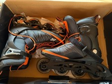 K2 Inline Skates Gr.44 Herren Orange Schwarz