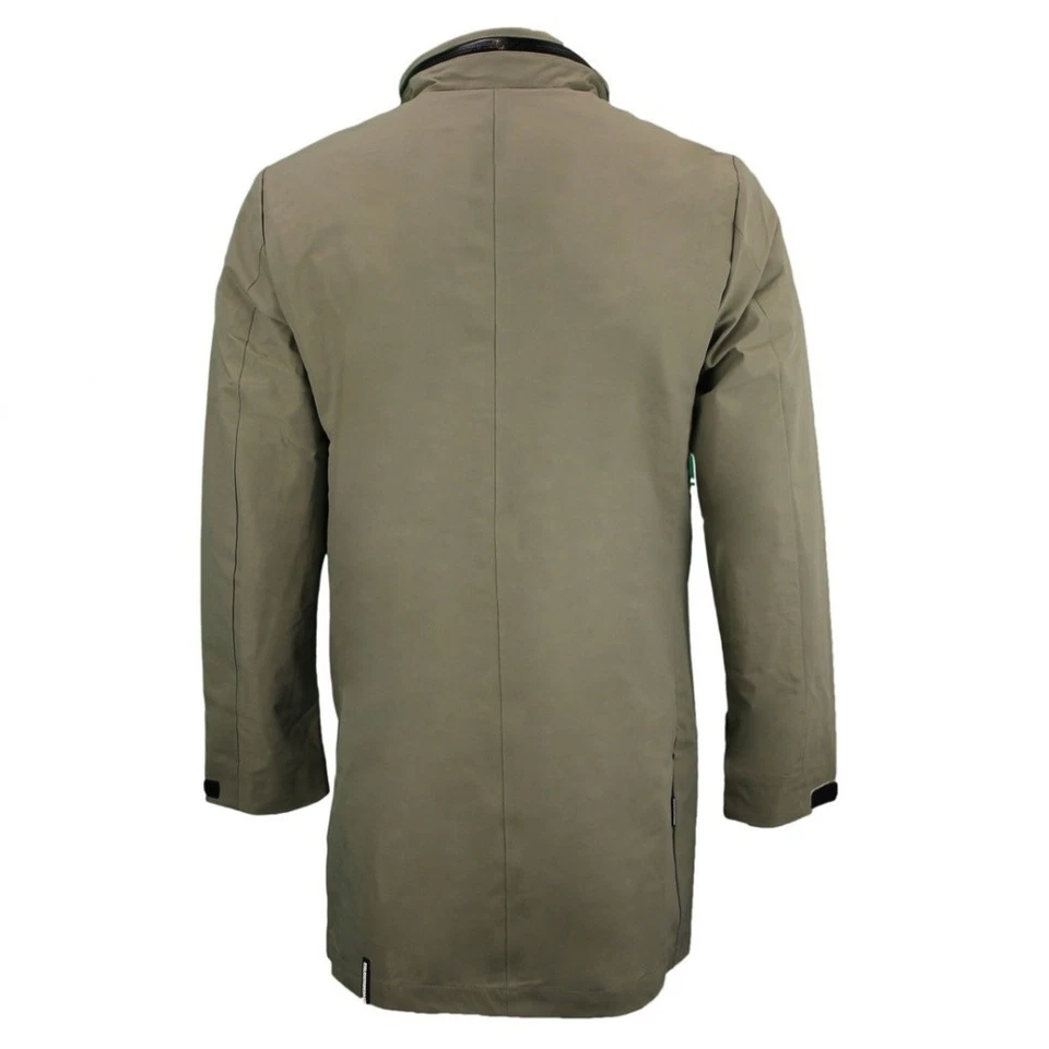 Khujo Herren Sommer Jacke Mantel Yimm grün 2008CO251 377 schilf - Bild 3 von 4