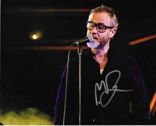 * MATT BERNINGER * signed 8x10 photo * THE NATIONAL * COA *