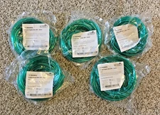 LOT OF 5 - Sunset Oxygen Supply Green Tubing 25Ft RES3025G Latex Free, Sealed