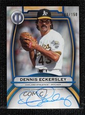 2025 Topps Tribute Blue 46/150 Dennis Eckersley #TA-DE Auto HOF 11o2