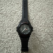 Casio G-Shock 5158 G-100 Black and Red Men's Watch 