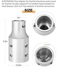 Starlink Pipe Adapter for Satellite Dishes