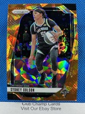2024 #73 Sydney Colson Panini Prizm WNBA Orange Ice Prizm Aces