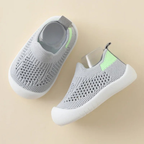 Spring Popular New Baby Shoes Mesh Knit Breathable Kid Girls Boys 0-3T Summer Sl