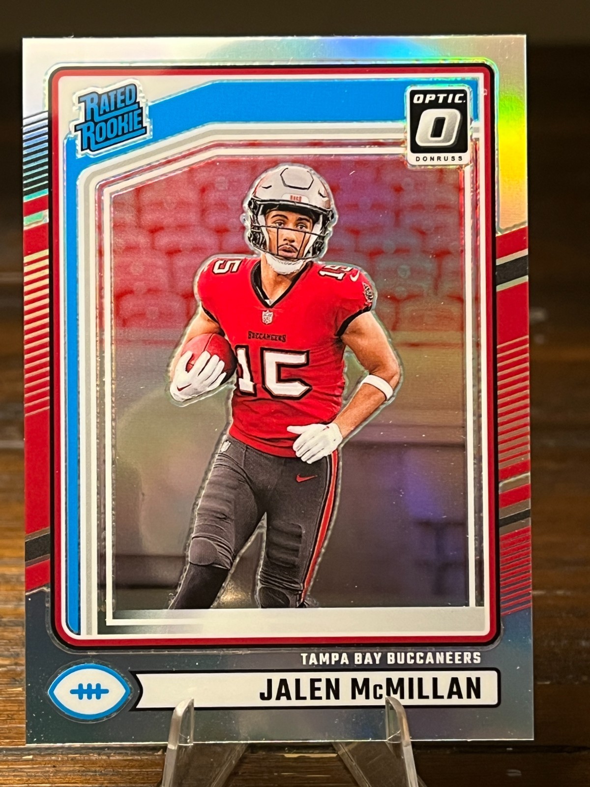 2024 Panini Donruss #388 Jalen McMillan Rated Rookie Optic Preview Prizm [RC]